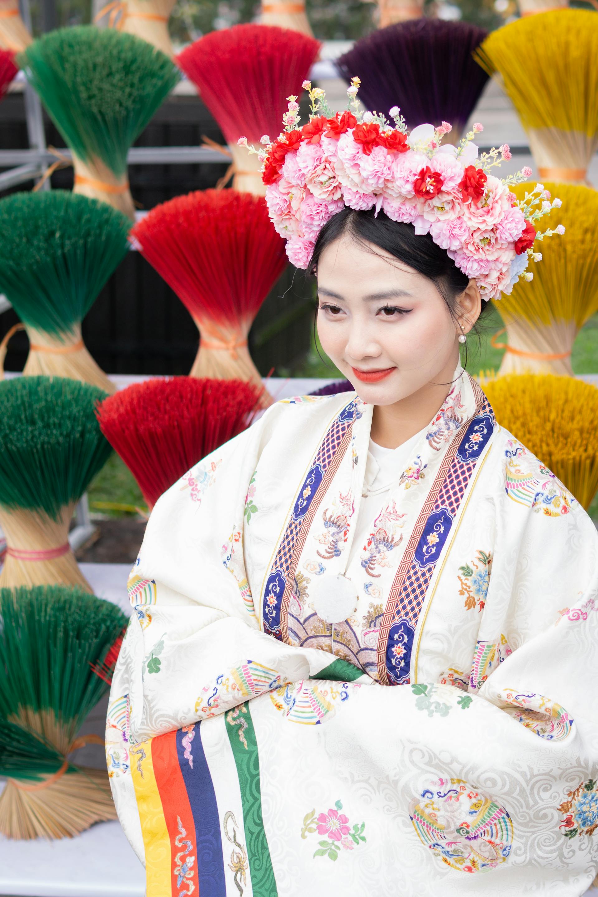 Cô gái, thiếu nữ, Việt Nam, trang phục truyền thống, girl, young woman, Vietnam, traditional costume - Anh Tuan 4