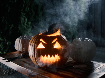 Bí đỏ, đèn bí đỏ, trang trí lễ hội halloween, ánh sáng, kinh dị, đêm tối, pumpkin lantern, halloween decoration, light, horror, dark night - Karola G 9