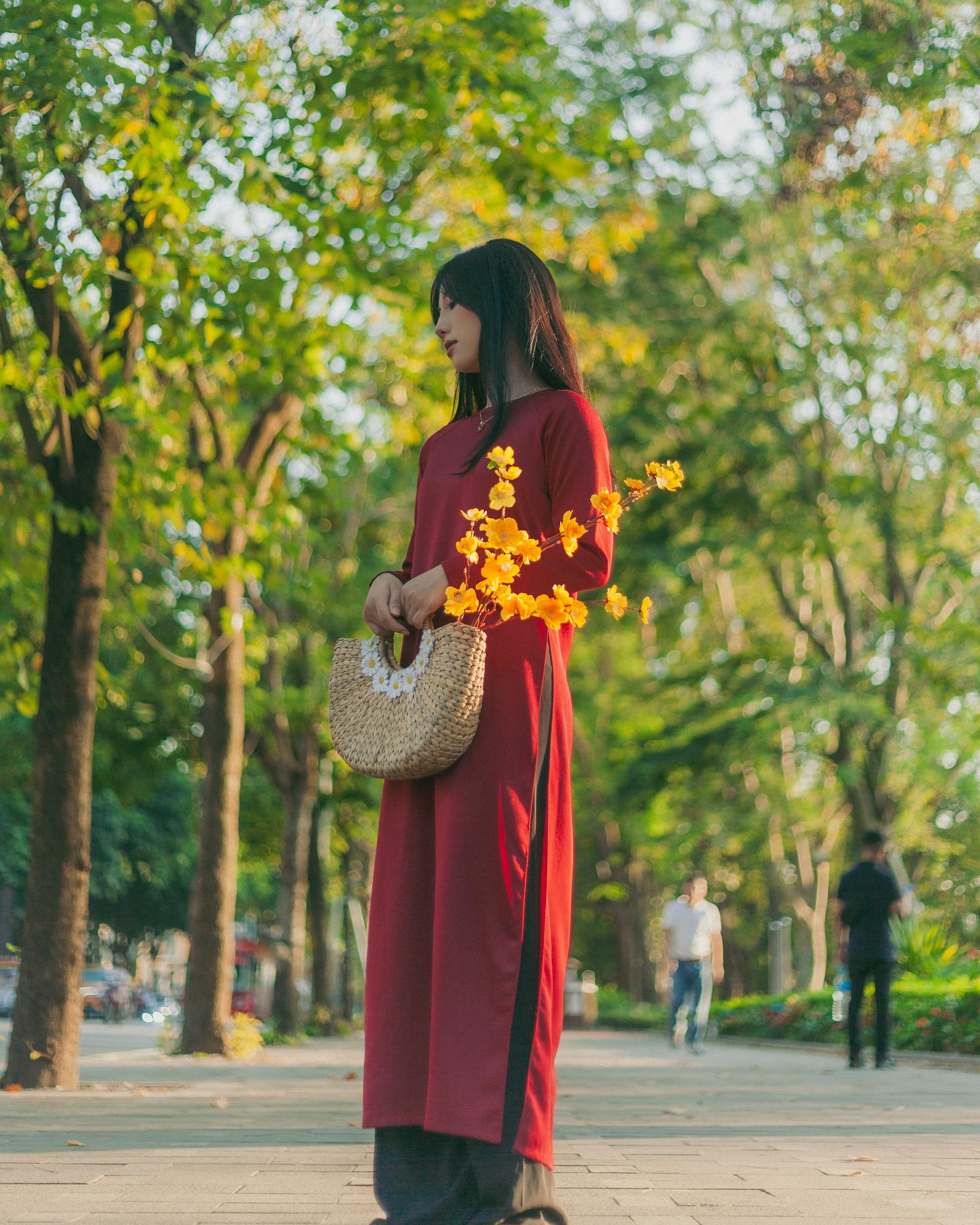 Cô gái, con gái, thiếu nữ, girl, Việt Nam, áo dài, truyền thống, traditional, Hồ Gươm, Hà Nội - Dang Hong 12