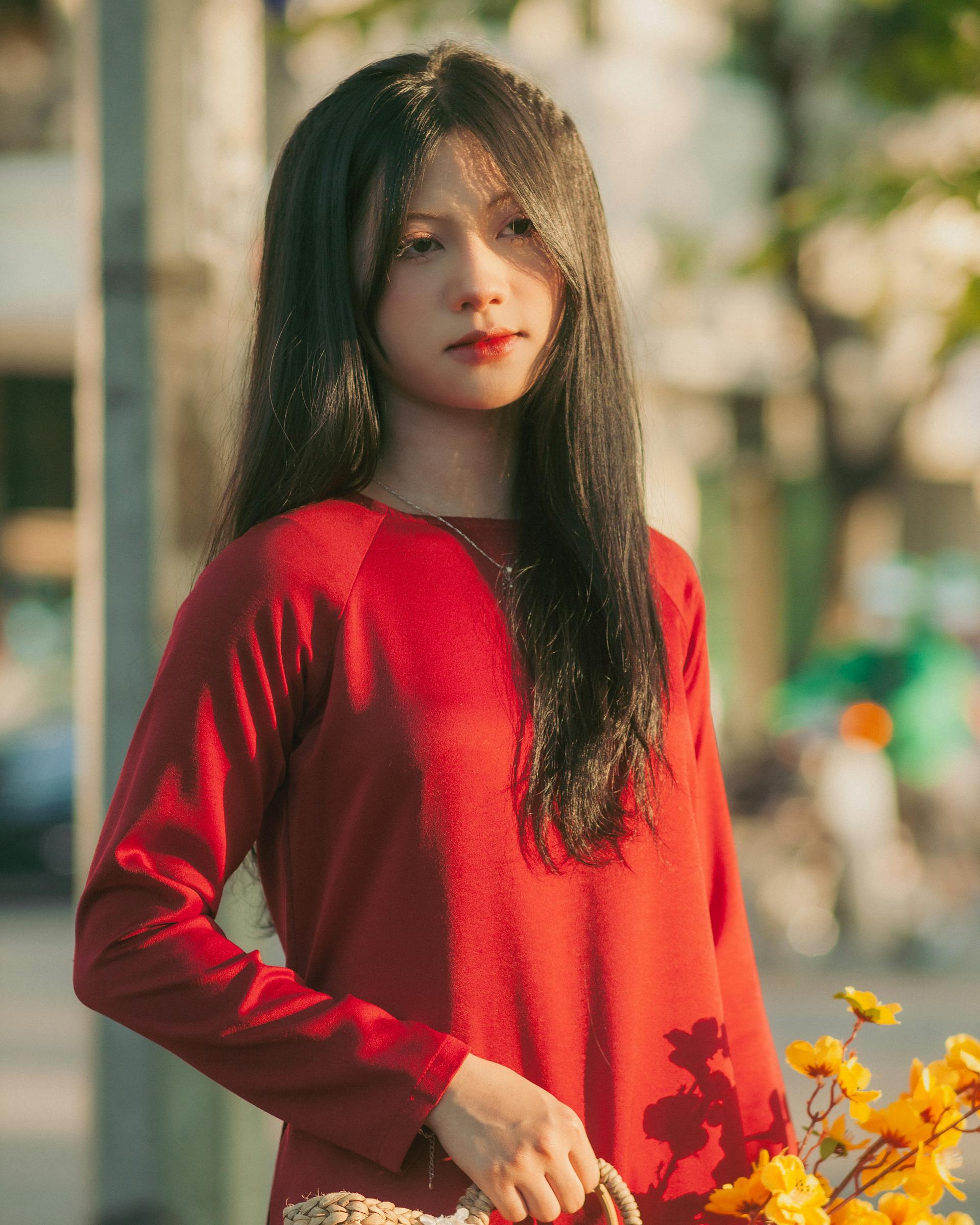 Cô gái, con gái, thiếu nữ, girl, Việt Nam, áo dài, truyền thống, traditional, Hồ Gươm, Hà Nội - Dang Hong 15