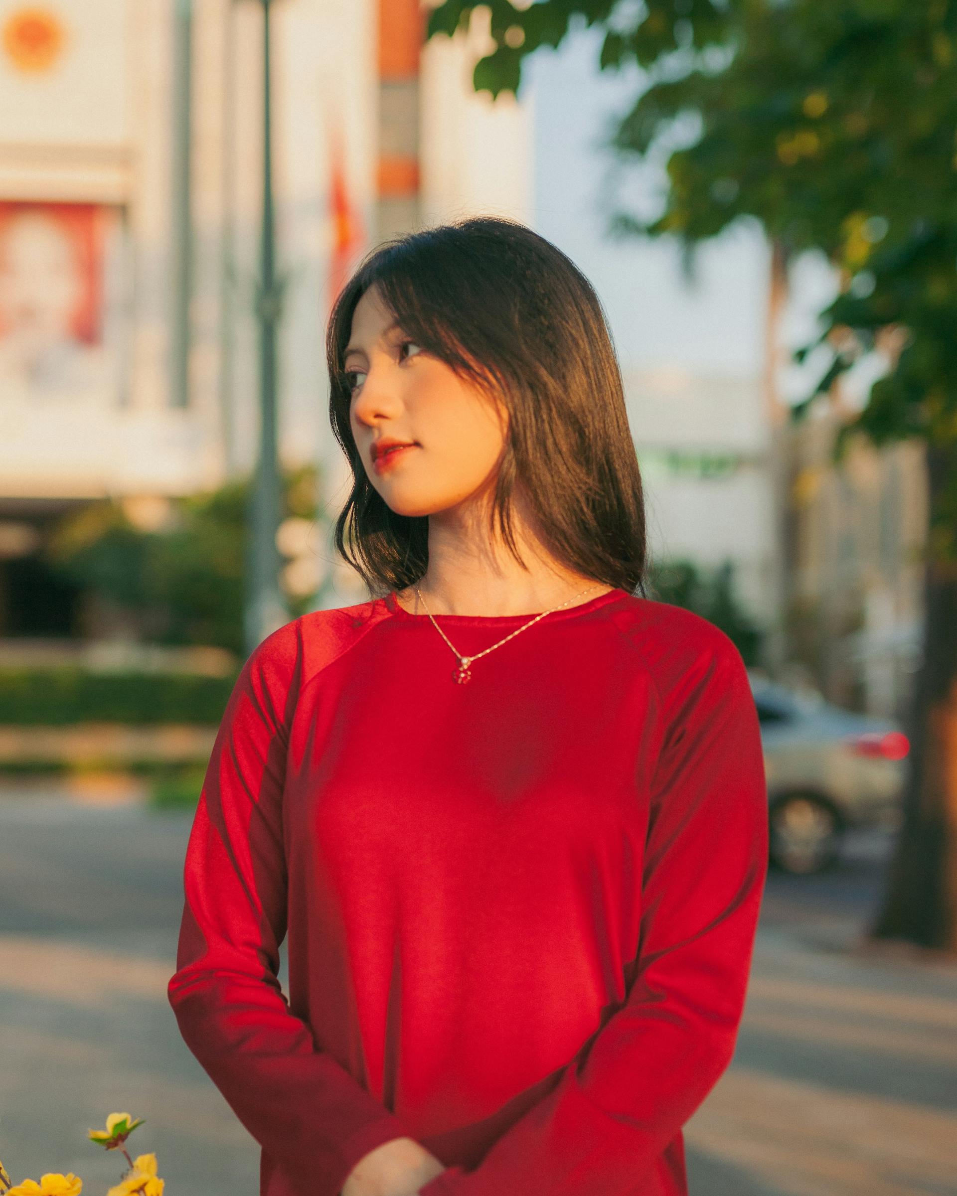 Cô gái, con gái, thiếu nữ, girl, Việt Nam, áo dài, truyền thống, traditional, Hồ Gươm, Hà Nội - Dang Hong 1