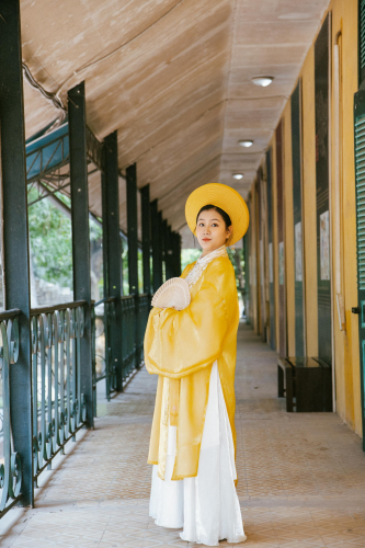 Cô gái, con gái, thiếu nữ, girl, Việt Nam, áo dài, truyền thống, traditional, Hồ Gươm, Hà Nội - Dang Hong 23