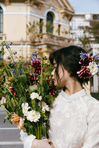 Cô gái, con gái, thiếu nữ, girl, Việt Nam, áo dài, truyền thống, traditional, Hồ Gươm, Hà Nội - Dang Hong 36