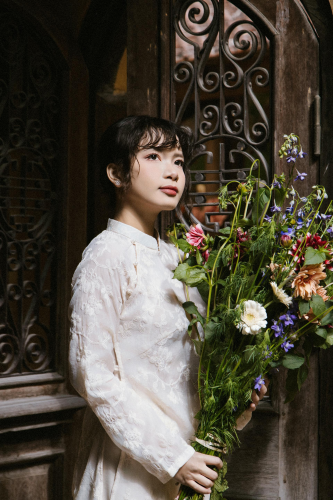 Cô gái, con gái, thiếu nữ, girl, Việt Nam, áo dài, truyền thống, traditional, Hồ Gươm, Hà Nội - Dang Hong 44