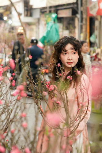 Cô gái, con gái, thiếu nữ, girl, Việt Nam, áo dài, truyền thống, traditional, Hồ Gươm, Hà Nội - Dang Hong 47