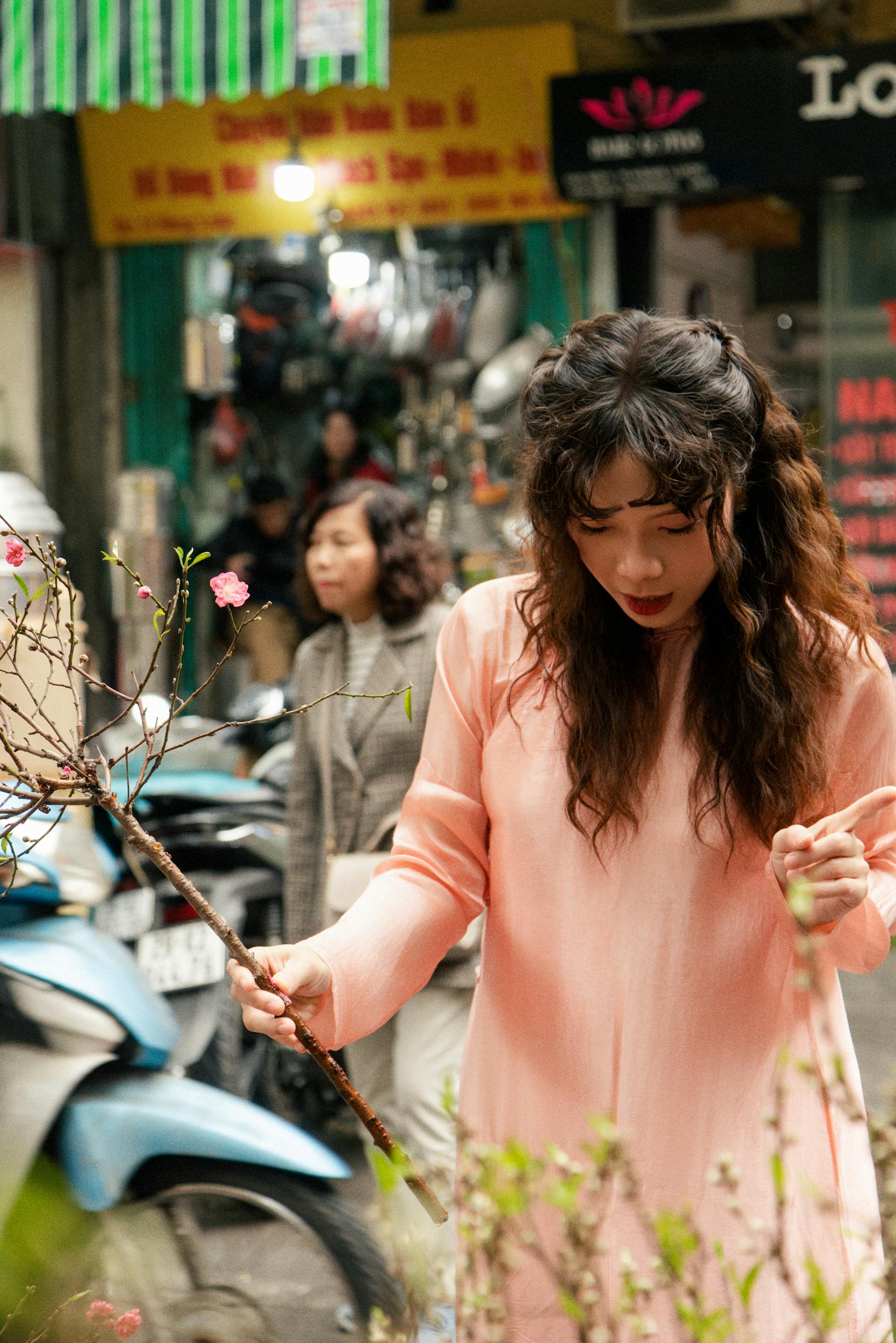 Cô gái, con gái, thiếu nữ, girl, Việt Nam, áo dài, truyền thống, traditional, Hồ Gươm, Hà Nội - Dang Hong 55