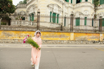 Cô gái, con gái, thiếu nữ, girl, Việt Nam, áo dài, truyền thống, traditional, Hồ Gươm, Hà Nội - Dang Hong 72