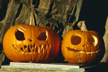 Bí đỏ, halloween, trang trí, kinh dị, không khí halloween, mùa thu, pumpkin, halloween, decoration, halloween atmosphere, autumn - Karola G 4
