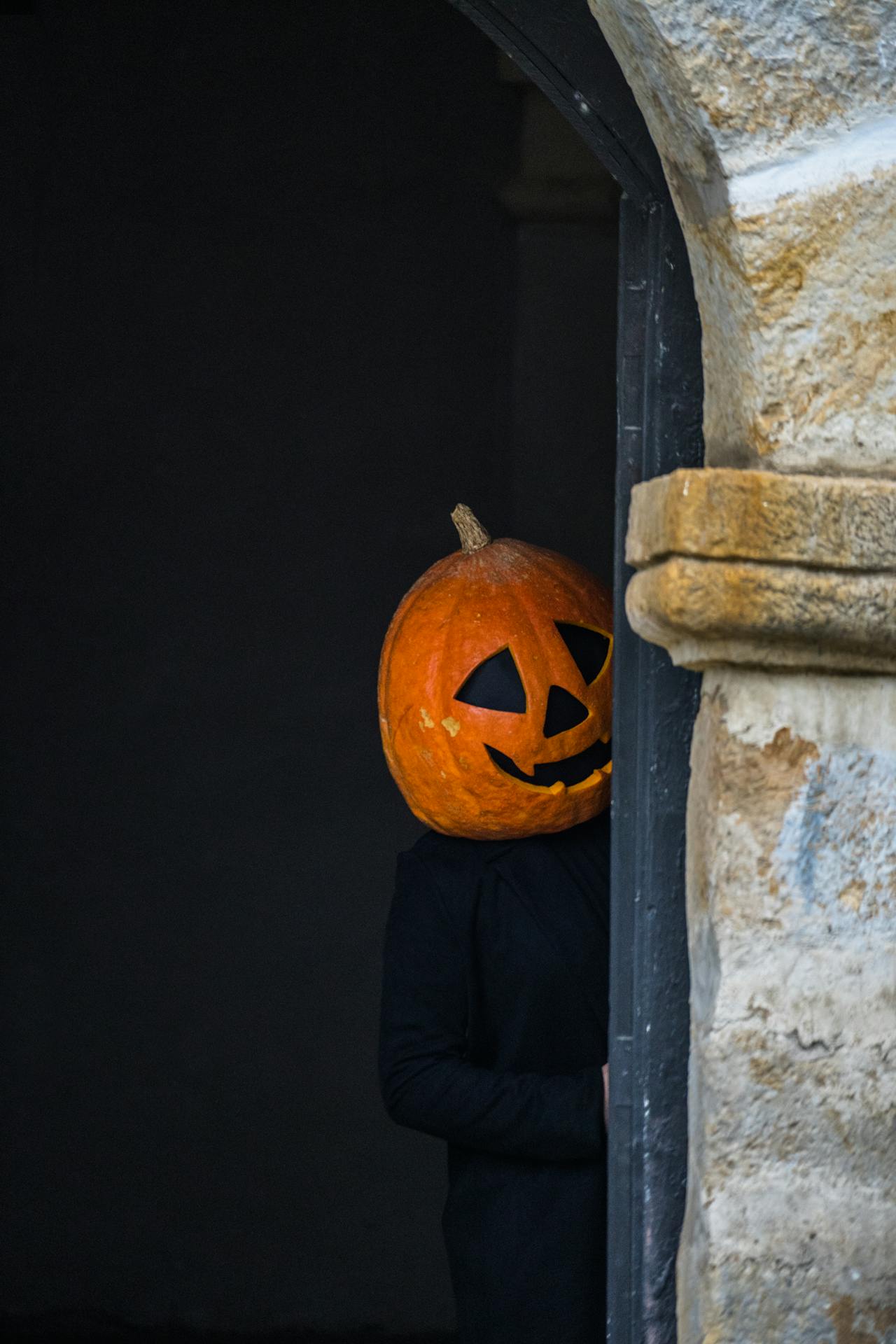 Lễ hội hóa trang, nhân vật , kinh dị, khuôn mặt bí đỏ, halloween, character, horror, pumpkin face - Juan Felipe Ramírez 11