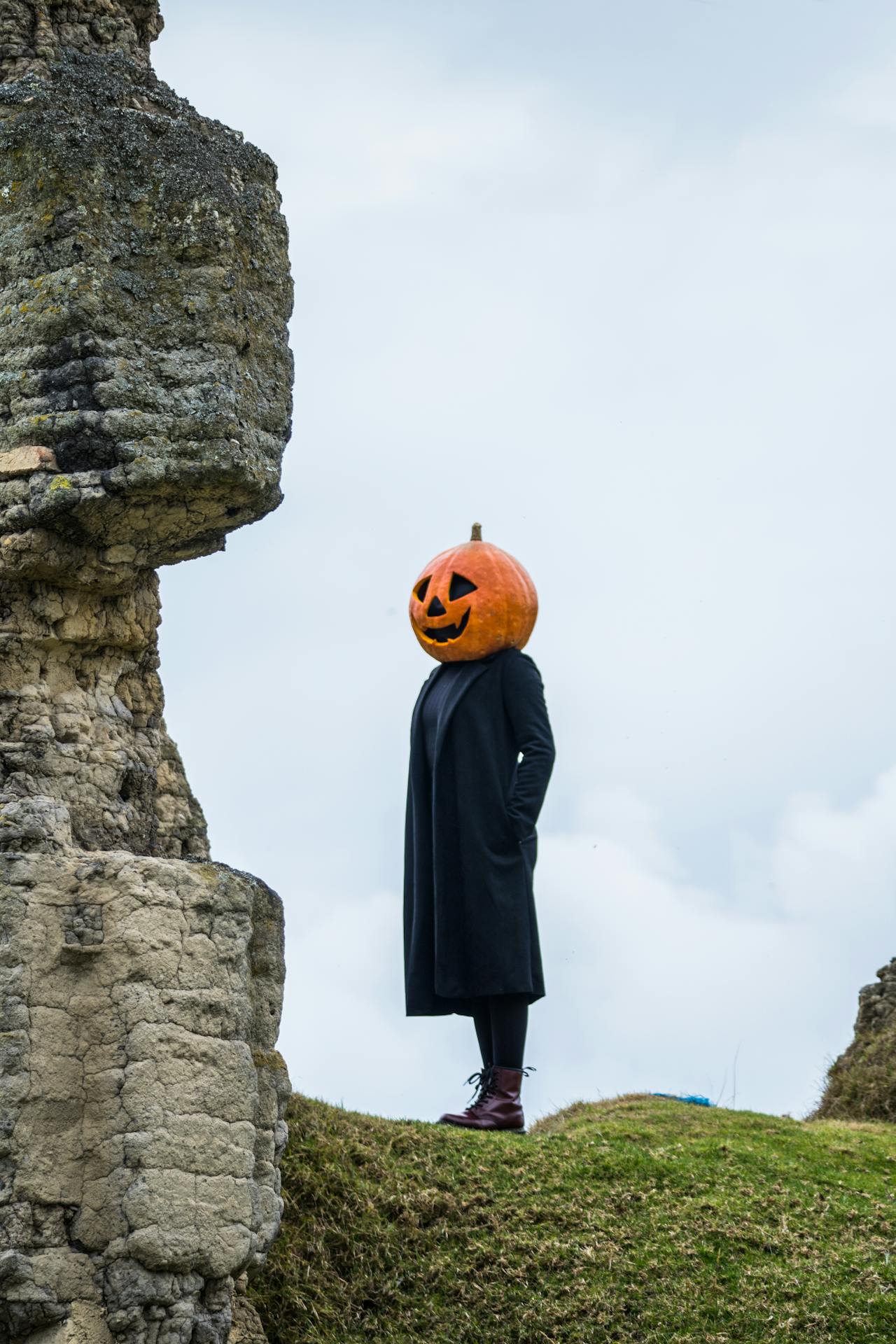 Lễ hội hóa trang, nhân vật , kinh dị, khuôn mặt bí đỏ, halloween, character, horror, pumpkin face - Juan Felipe Ramírez 5
