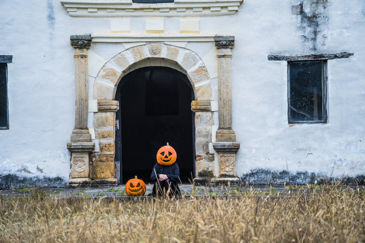 Lễ hội hóa trang, nhân vật , kinh dị, khuôn mặt bí đỏ, halloween, character, horror, pumpkin face - Juan Felipe Ramírez 13