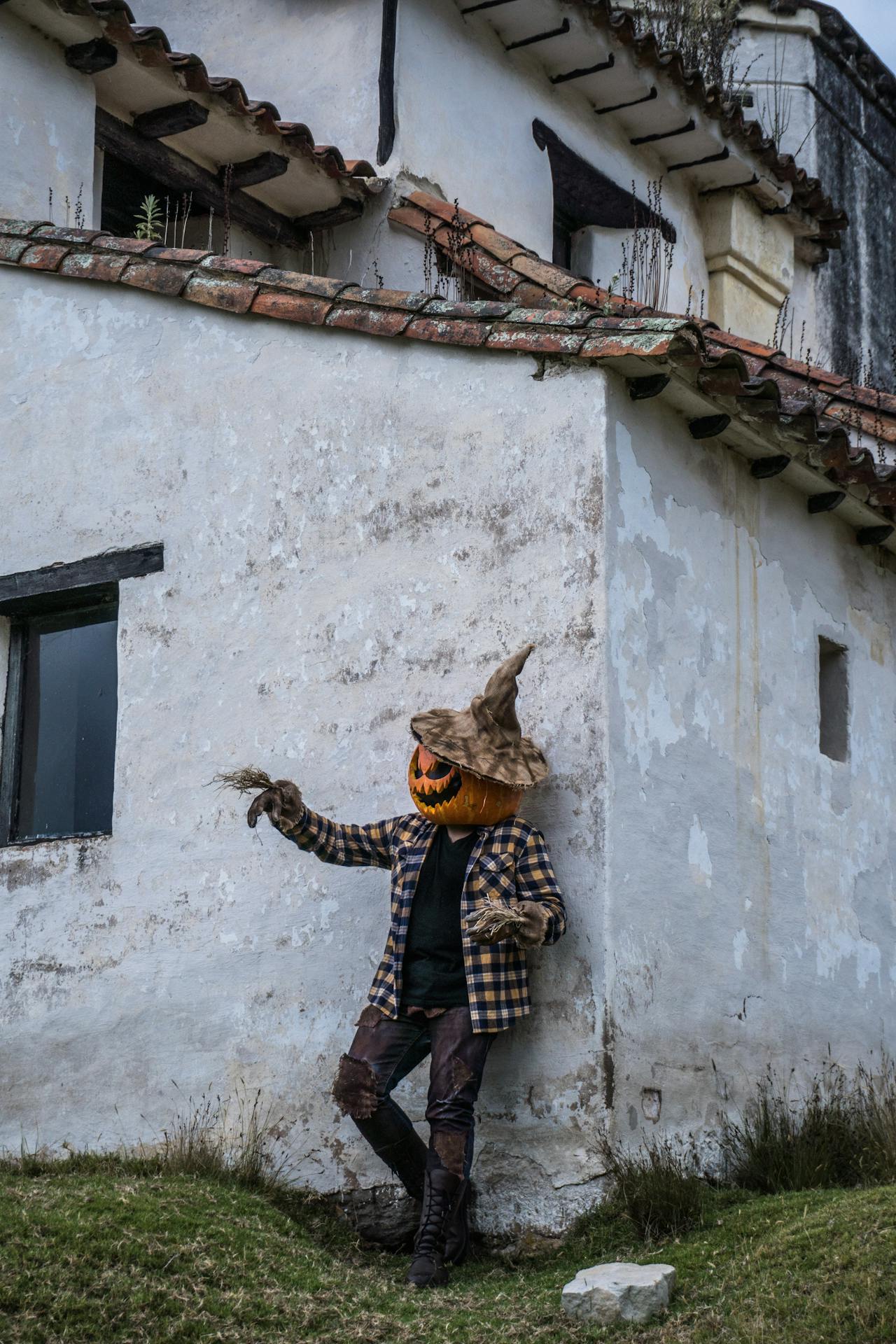 Halloween, hóa trang , kinh dị, hóa trang bí đỏ, bù nhìn, lễ hội hóa trang, costume, horror, pumpkin costume, scarecrow, carnival - Juan Felipe Ramírez 11