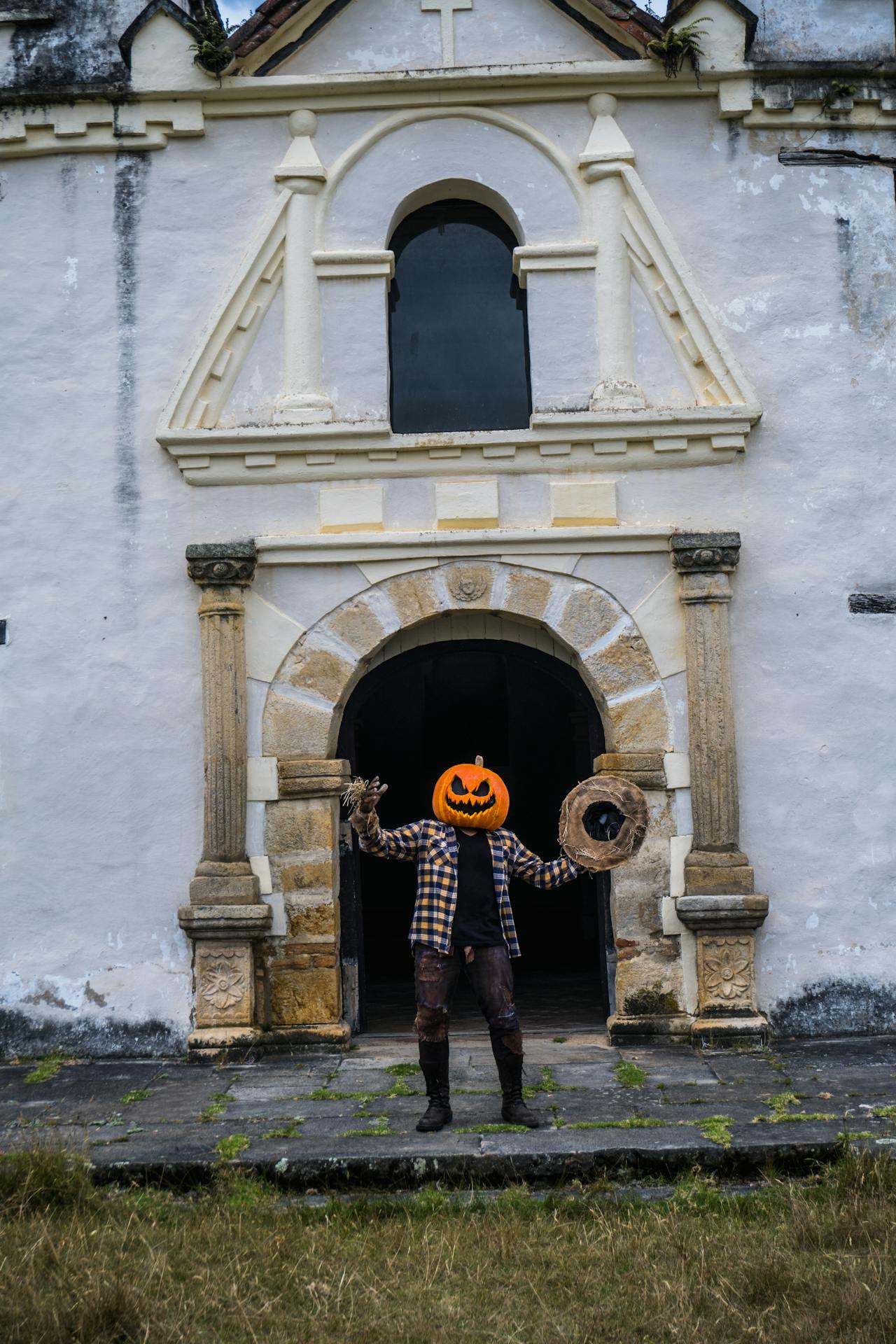 Halloween, hóa trang , kinh dị, hóa trang bí đỏ, bù nhìn, lễ hội hóa trang, costume, horror, pumpkin costume, scarecrow, carnival - Juan Felipe Ramírez 4