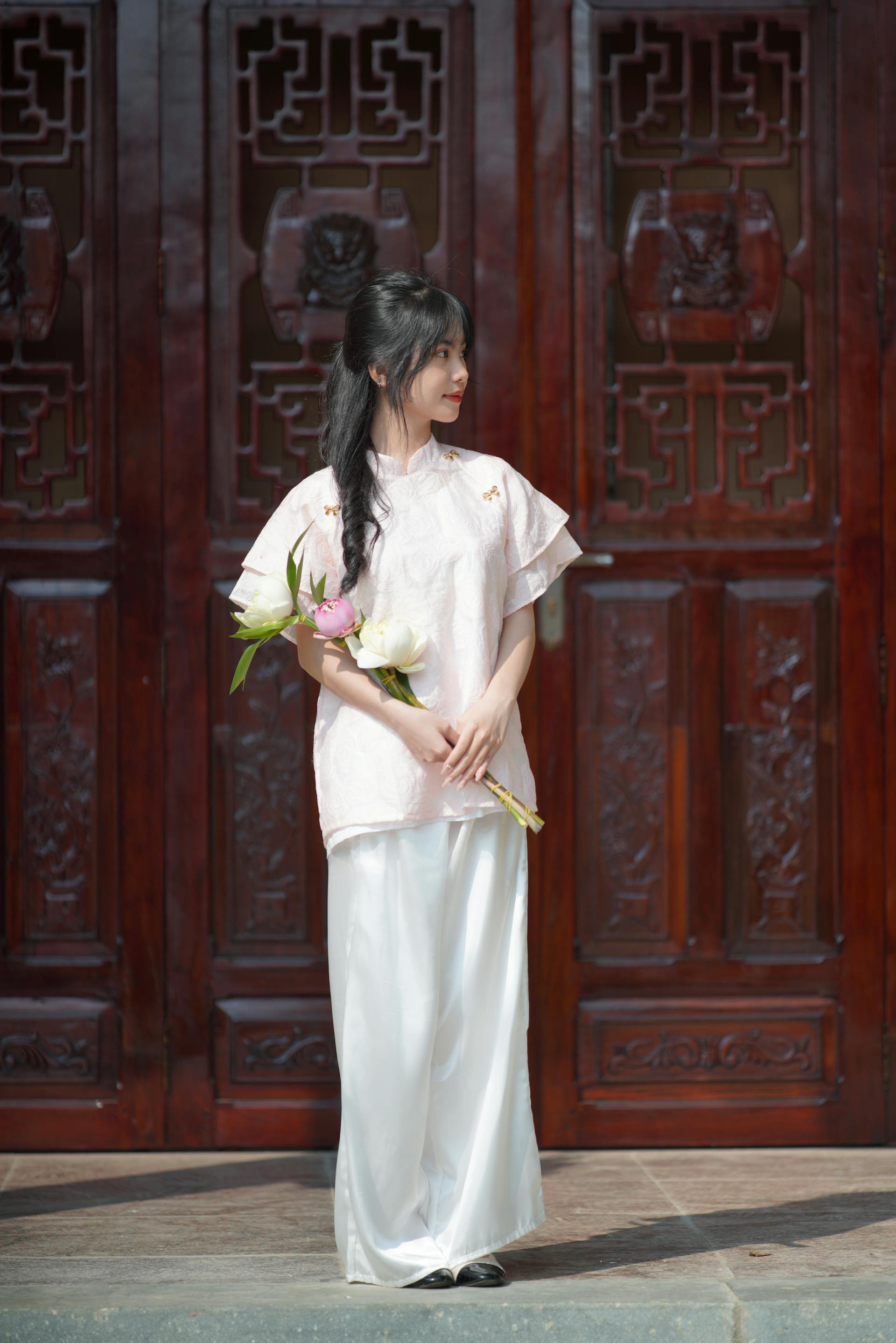 Cô gái, thiếu nữ, Việt Nam, trang phục truyền thống, girl, young woman, Vietnam, traditional costume - Đan Thy Nguyễn Mai 102