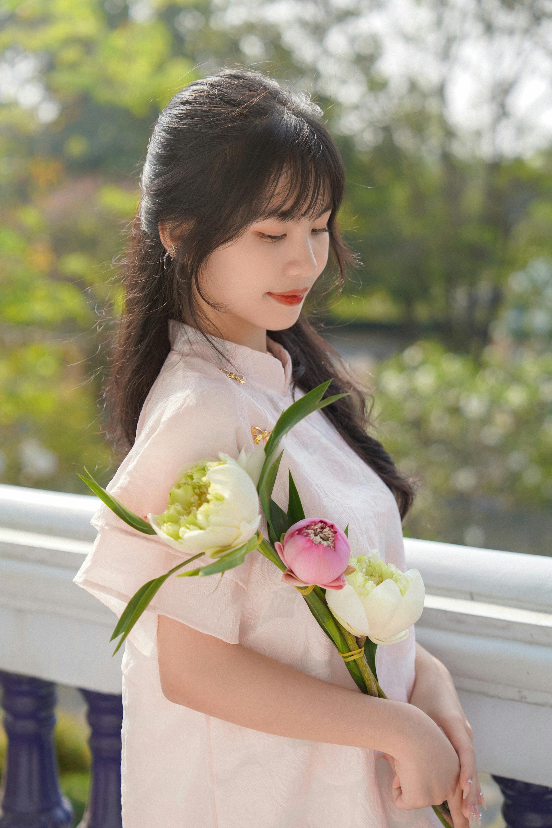 Cô gái, thiếu nữ, Việt Nam, trang phục truyền thống, girl, young woman, Vietnam, traditional costume - Đan Thy Nguyễn Mai 95