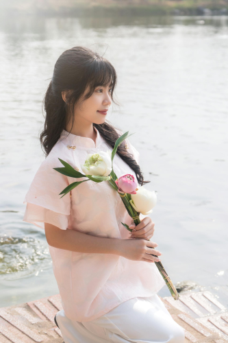 Cô gái, thiếu nữ, Việt Nam, trang phục truyền thống, girl, young woman, Vietnam, traditional costume - Đan Thy Nguyễn Mai 93