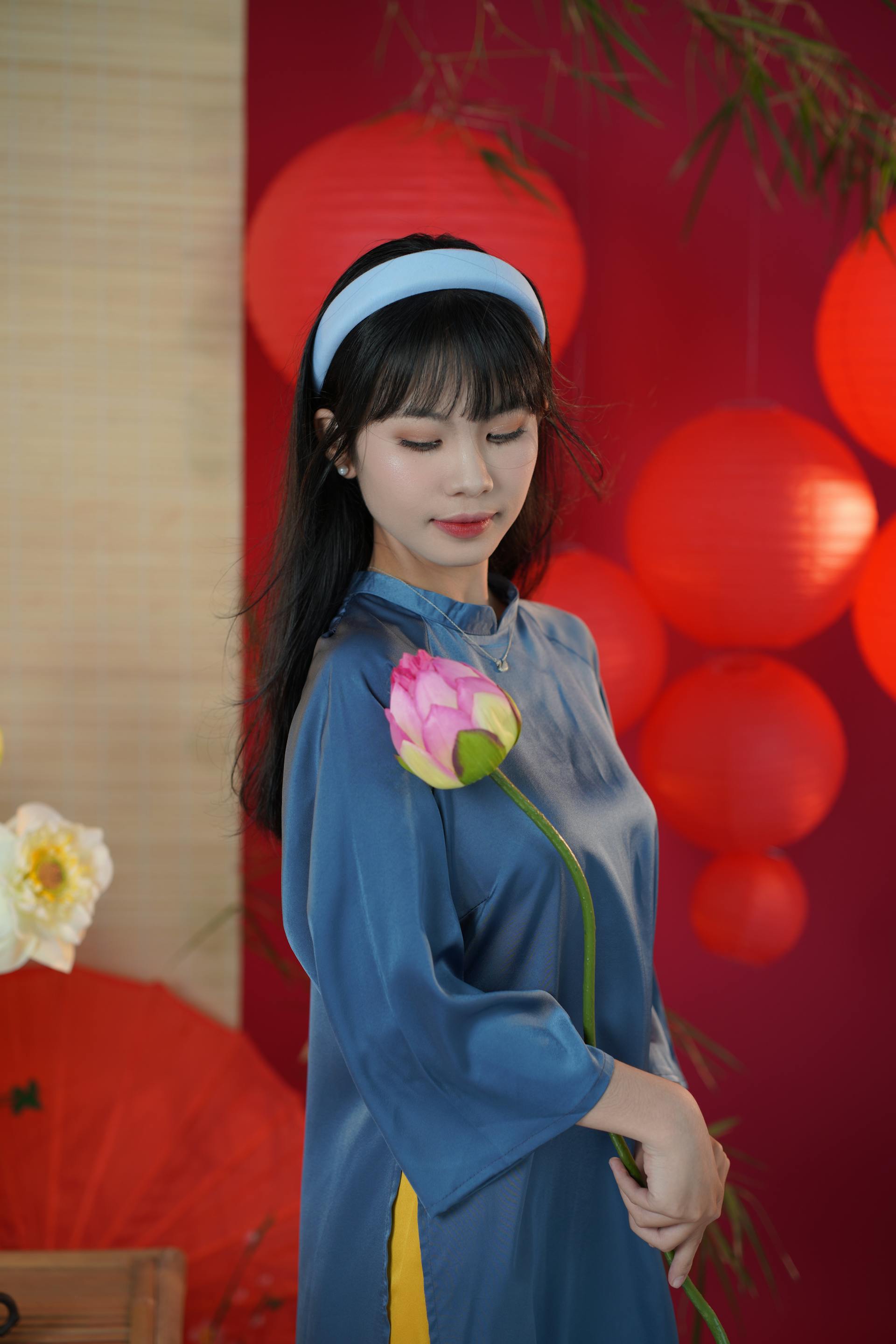 Cô gái, thiếu nữ, Việt Nam, trang phục truyền thống, girl, young woman, Vietnam, traditional costume - Đan Thy Nguyễn Mai 15