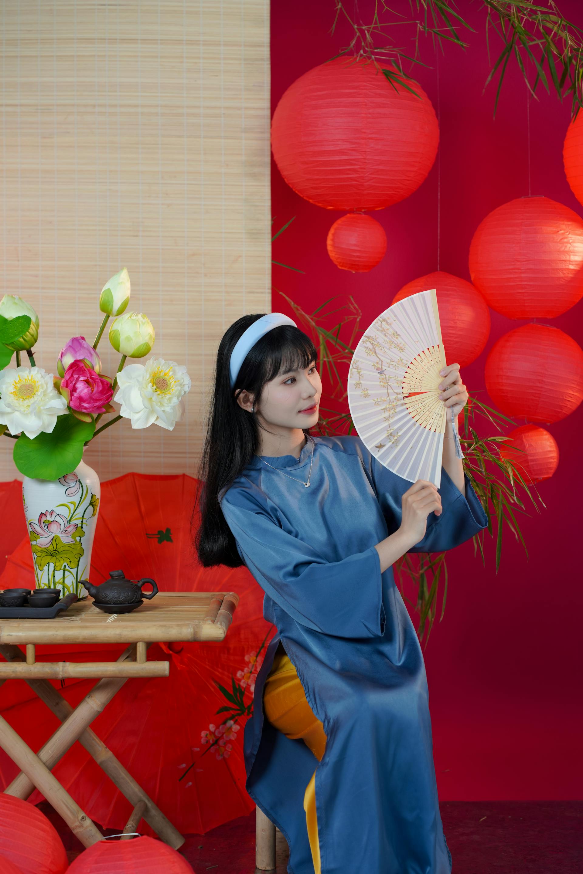 Cô gái, thiếu nữ, Việt Nam, trang phục truyền thống, girl, young woman, Vietnam, traditional costume - Đan Thy Nguyễn Mai 14