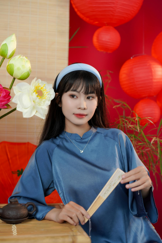 Cô gái, thiếu nữ, Việt Nam, trang phục truyền thống, girl, young woman, Vietnam, traditional costume - Đan Thy Nguyễn Mai 13