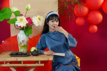 Cô gái, thiếu nữ, Việt Nam, trang phục truyền thống, girl, young woman, Vietnam, traditional costume - Đan Thy Nguyễn Mai 9