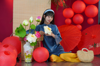 Cô gái, thiếu nữ, Việt Nam, trang phục truyền thống, girl, young woman, Vietnam, traditional costume - Đan Thy Nguyễn Mai 18
