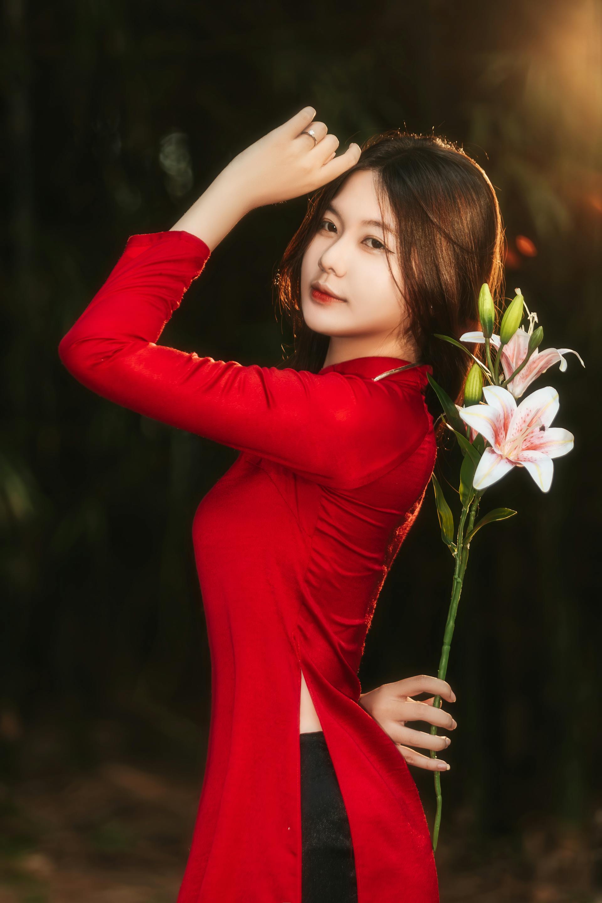 Cô gái, thiếu nữ, Việt Nam, trang phục truyền thống, girl, young woman, Vietnam, traditional costume - Đan Thy Nguyễn Mai 77