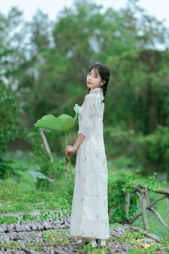 Cô gái, thiếu nữ, Việt Nam, trang phục truyền thống, girl, young woman, Vietnam, traditional costume - Đan Thy Nguyễn Mai 48