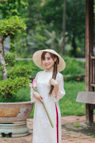 Cô gái, thiếu nữ, Việt Nam, trang phục truyền thống, girl, young woman, Vietnam, traditional costume - Đan Thy Nguyễn Mai 44