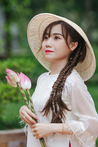 Cô gái, thiếu nữ, Việt Nam, trang phục truyền thống, girl, young woman, Vietnam, traditional costume - Đan Thy Nguyễn Mai 42