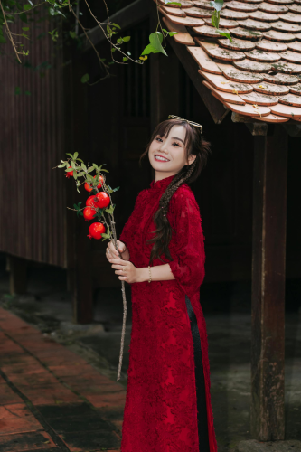 Cô gái, thiếu nữ, Việt Nam, trang phục truyền thống, girl, young woman, Vietnam, traditional costume - Đan Thy Nguyễn Mai 31