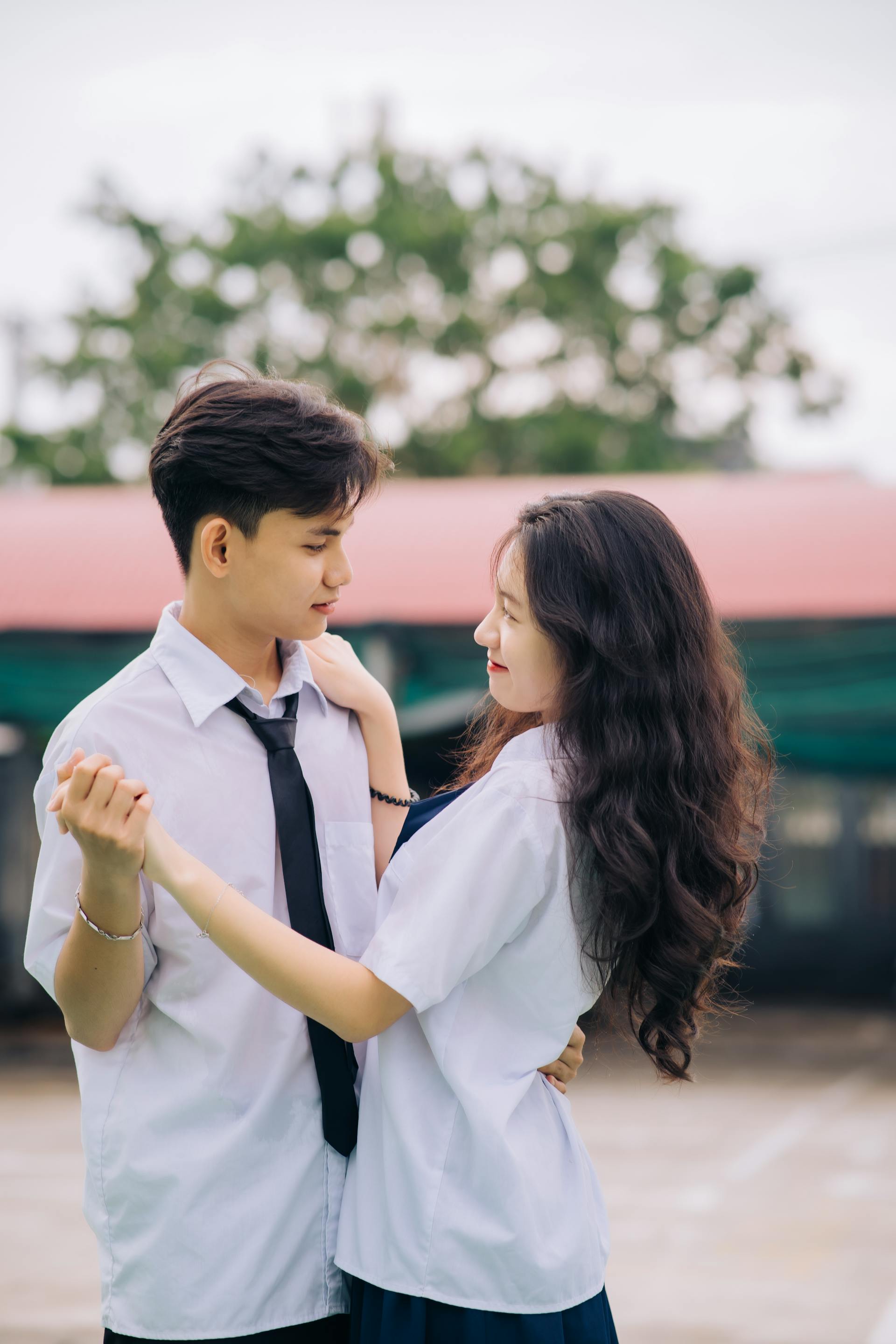 Học sinh, student, trường học, school, kỉ yếu, cặp đôi, tình yêu, love, couple, VietNam 8