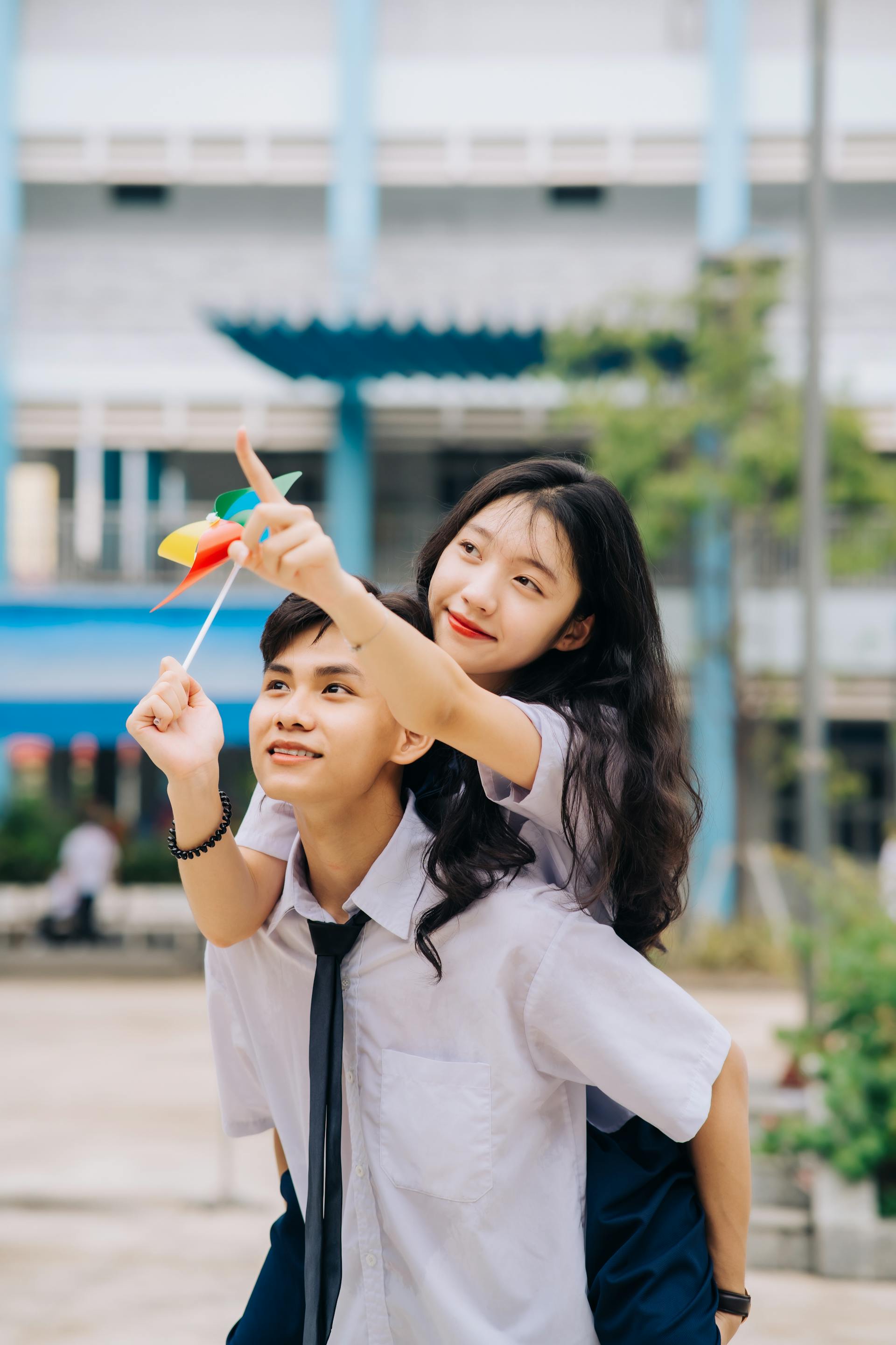 Học sinh, student, trường học, school, kỉ yếu, cặp đôi, tình yêu, love, couple, VietNam