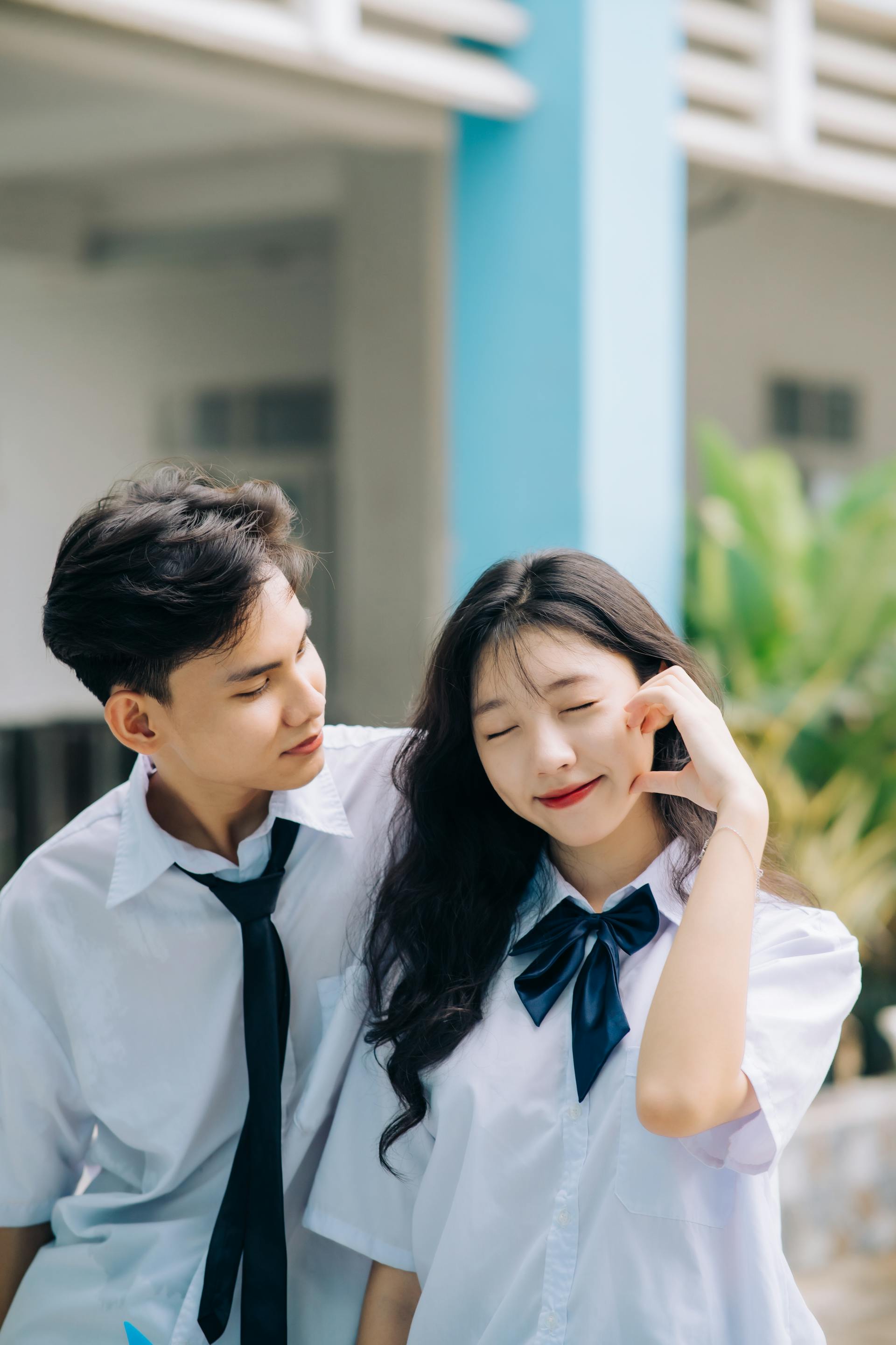 Học sinh, student, trường học, school, kỉ yếu, cặp đôi, tình yêu, love, couple, VietNam 2