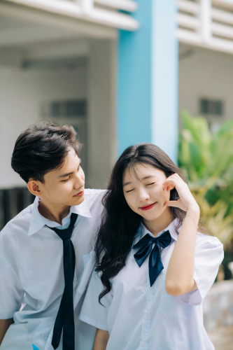 Học sinh, student, trường học, school, kỉ yếu, cặp đôi, tình yêu, love, couple, VietNam 2