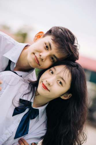 Học sinh, student, trường học, school, kỉ yếu, cặp đôi, tình yêu, love, couple, VietNam 5