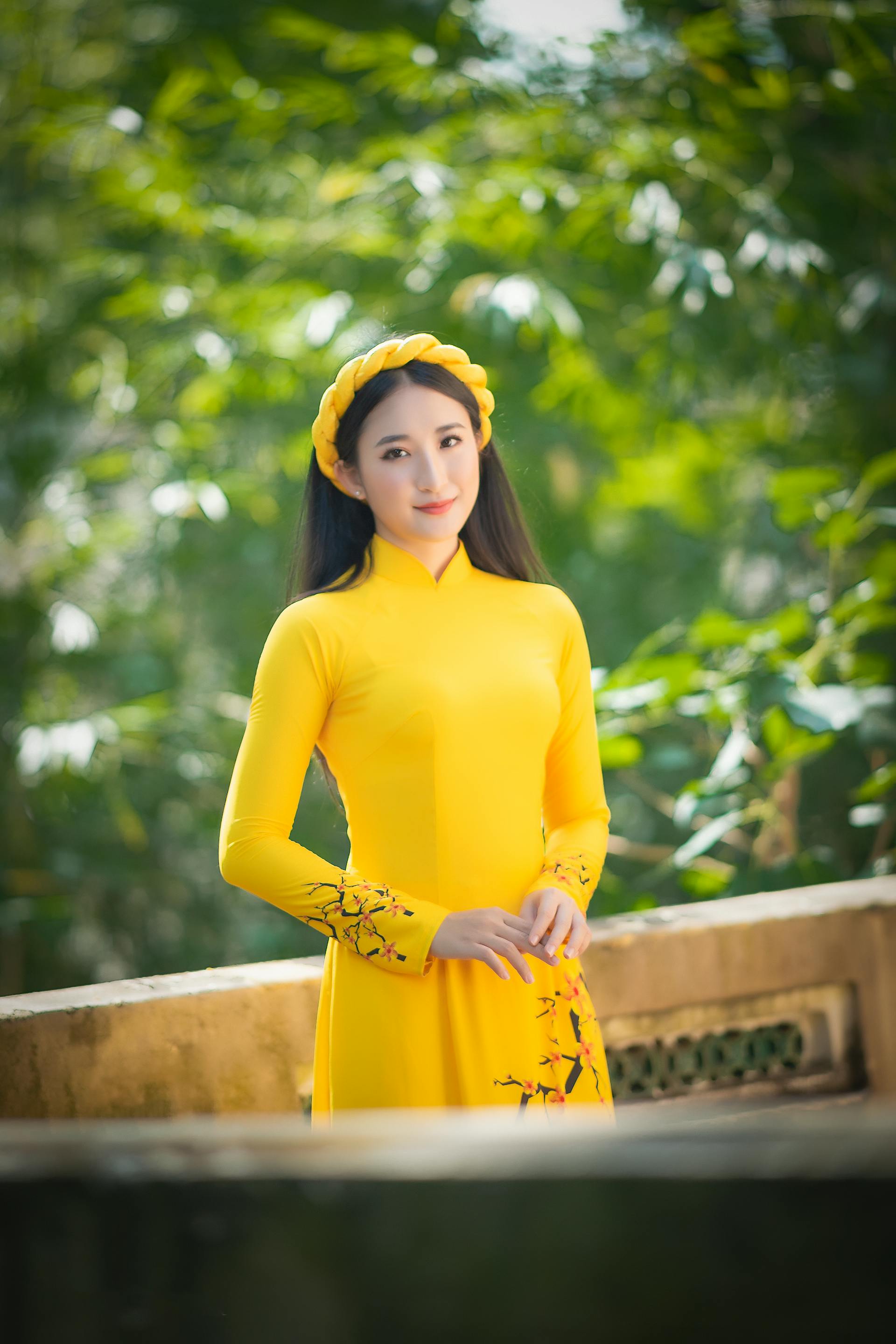 Cô gái, thiếu nữ, Việt Nam, trang phục truyền thống, girl, young woman, Vietnam, traditional costume - Tiểu Bảo Trương 3