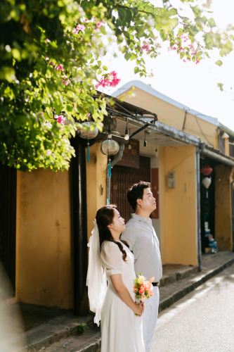 Cặp đôi, couple, nam nữ, tình yêu, chụp ảnh, Hội An, phố cổ, nắng vàng,Việt Nam - Trần Long 11