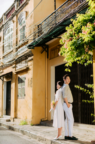 Cặp đôi, couple, nam nữ, tình yêu, chụp ảnh, Hội An, phố cổ, nắng vàng,Việt Nam - Trần Long 13