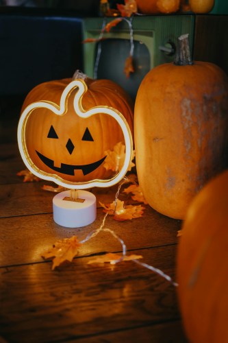 Halloween, bí đỏ, con ma, lễ hội, pumpkin, ghost, festival - Valeria Boltneva 1