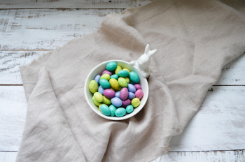 Kẹo, candy, vải, khăn, cloth, towel- hudsoncrafted 1
