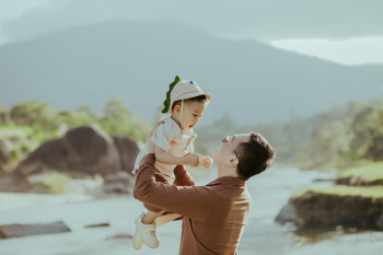 Gia đình, family, em bé, trẻ em, baby, children, ba và con, dad and child- Jupilu 3
