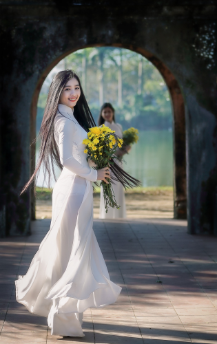 Cô gái, nữ, áo dài, girl, ao dai- ThuyHaBich