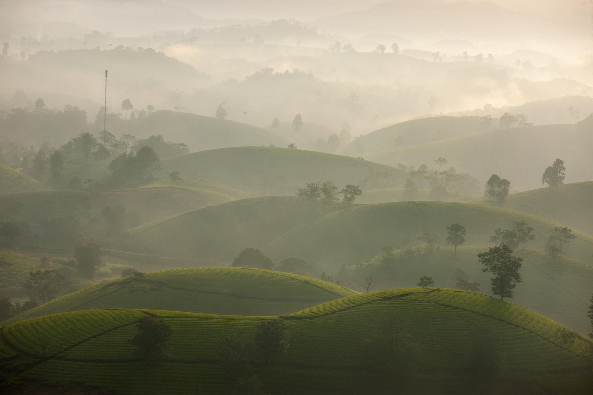 Núi, mây, sương mù, mountains, clouds, fog- xuanduongvan87 2