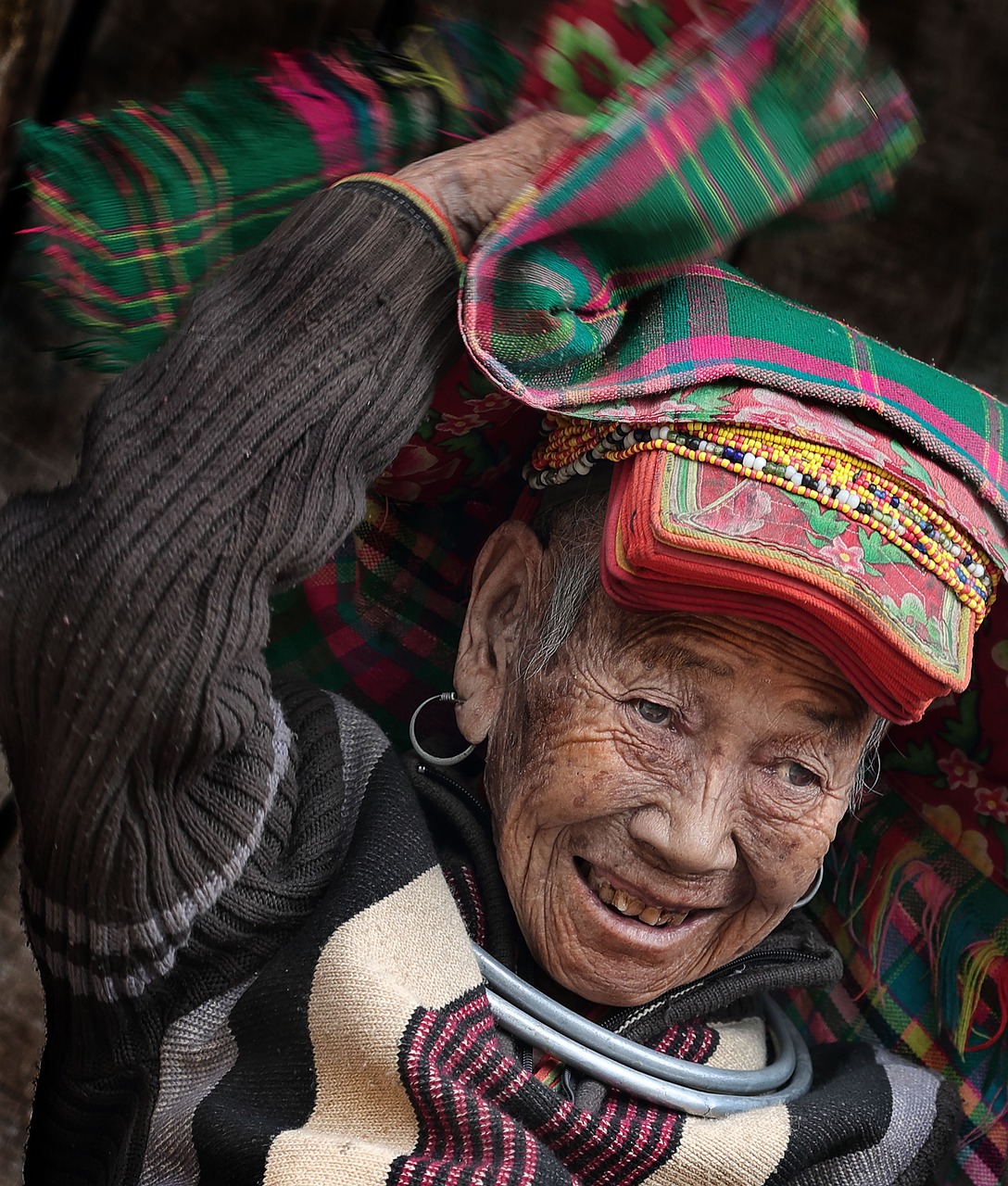 Bà, phụ nữ, grandma, woman, miền núi, vùng cao, highlands, mountainous areas- ThuyHaBich
