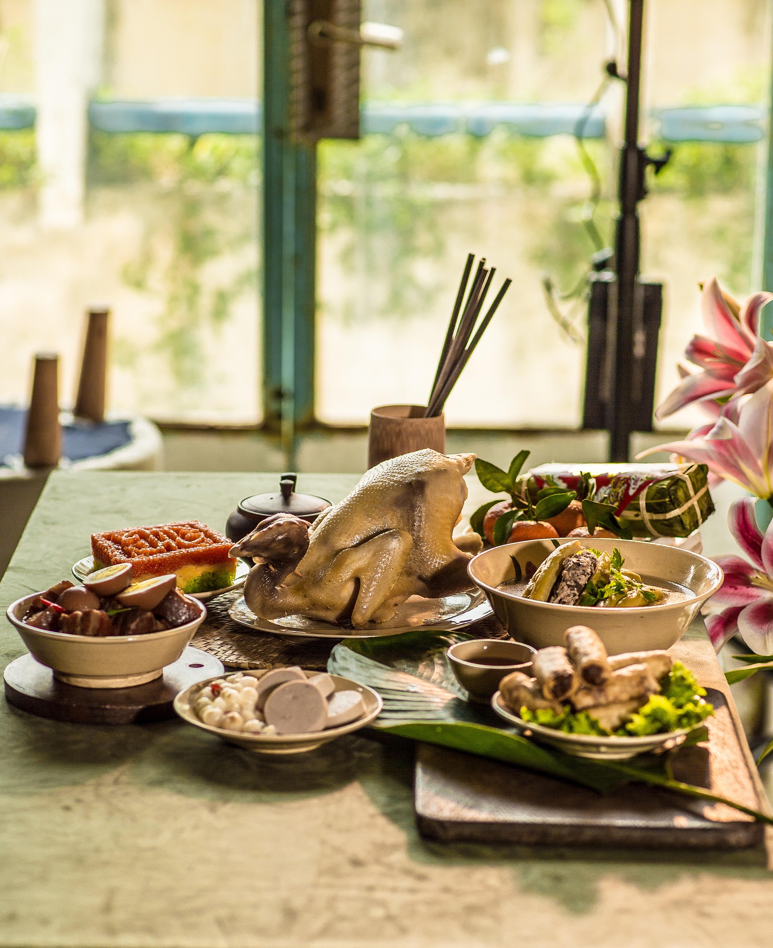 Mâm cúng, Offering tray, đồ ăn, Việt Nam, truyền thống, tết, food, Vietnam, tradition, Tet- PHAMgraphy 2