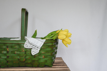 Tulip, sách, book, nhật kí, notebook, hoa, flower- hudsoncrafted 8