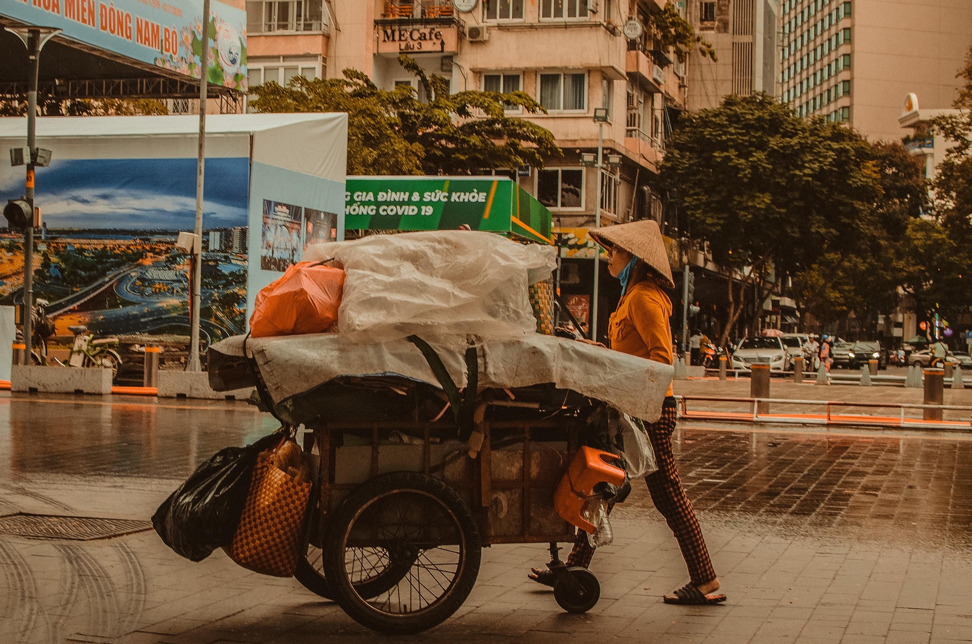 Lao động, đường phố, giản dị, người lao động, thành phố, labor, street, simple, worker, city- Vien_beos 16