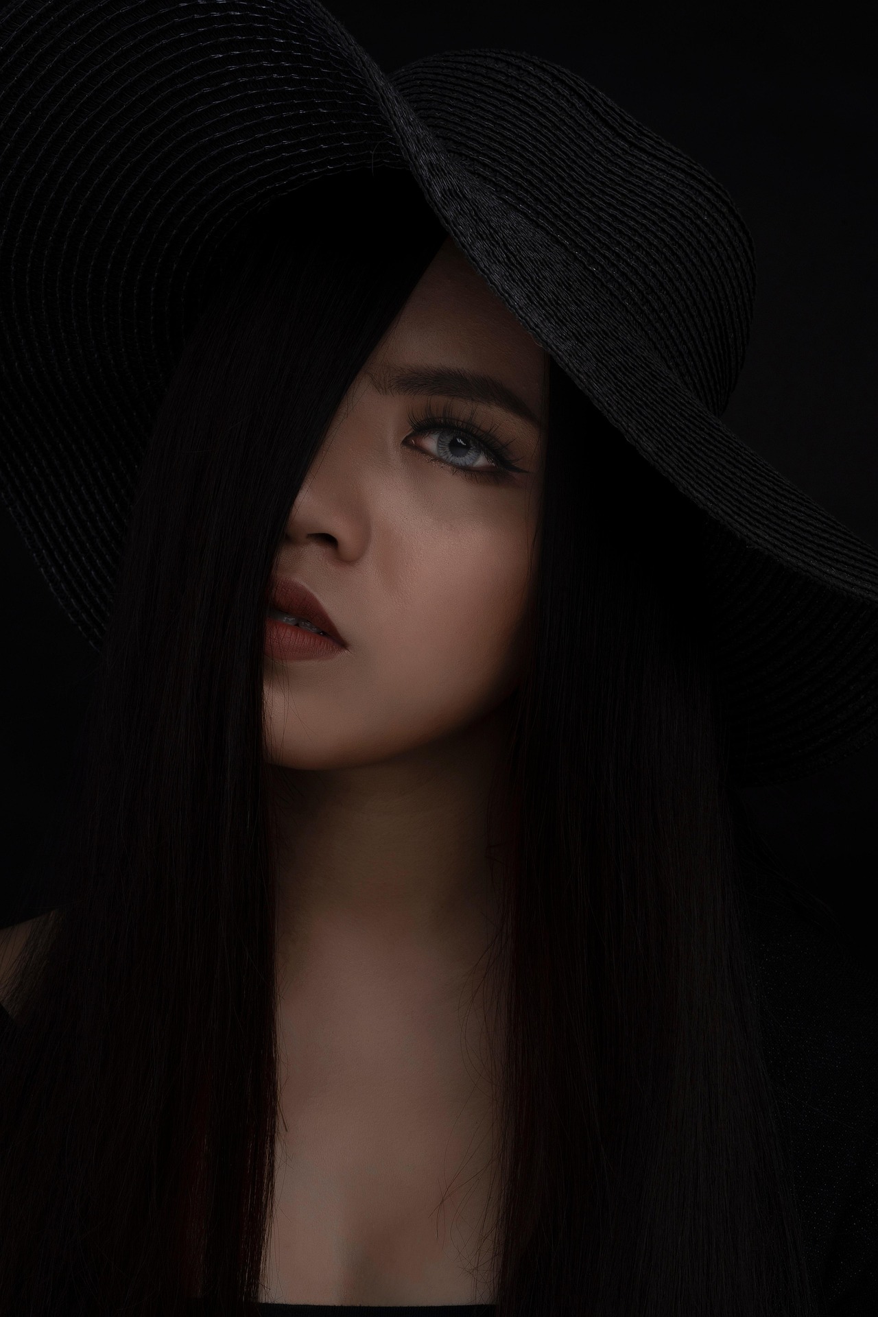 Cô gái, phụ nữ, nữ, girl, woman,ngầu, cool, beauty, studio - minh1857