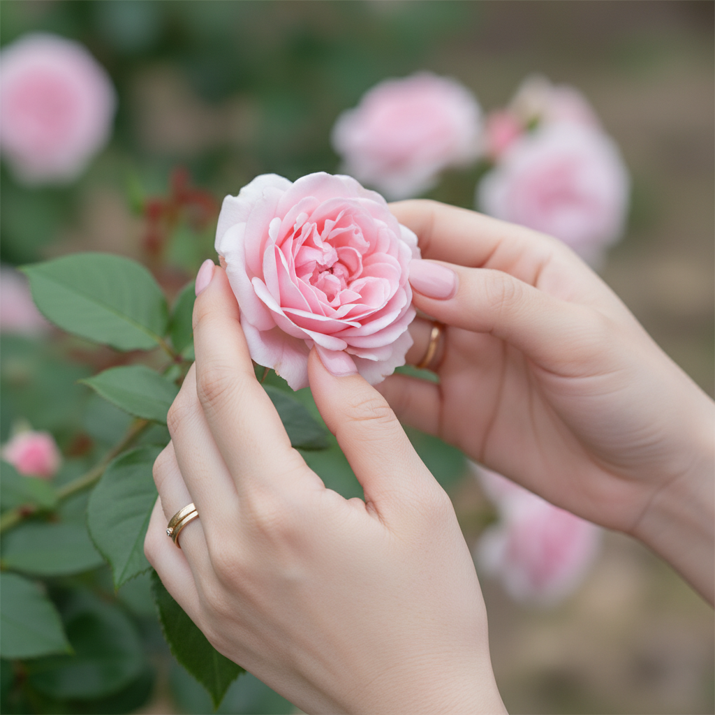 Ảnh chụp cận cảnh đôi bàn tay của một người phụ nữ có làn...