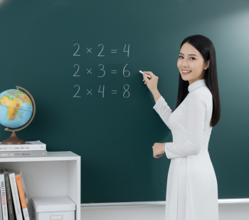Cô giáo, giáo viên, giảng dạy, lớp học, Việt Nam, áo dài, teacher, teaching, classroom, Vietnam, ao dai